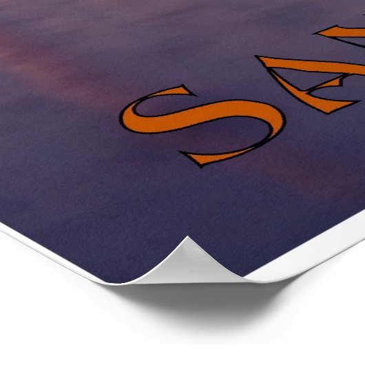 Golden Gate Bridge Poster (Ecke)