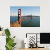 Golden Gate Bridge Poster (Heimbüro)
