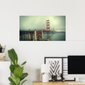 Golden Gate Bridge Poster (Heimbüro)