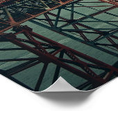 Golden Gate Bridge Poster (Ecke)