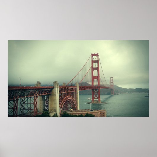 Golden Gate Bridge Poster (Vorne)