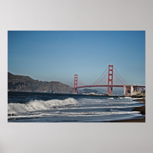 Golden Gate Bridge Poster (Vorne)