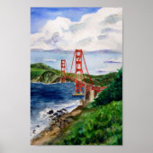 Golden Gate Bridge Poster (Vorne)