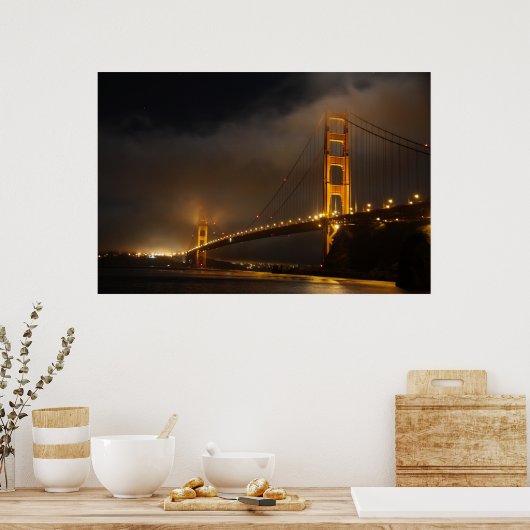 Golden Gate Bridge, Poster (Küche)