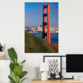 Golden Gate Bridge Poster (Heimbüro)