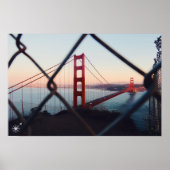 Golden Gate Bridge Poster (Vorne)