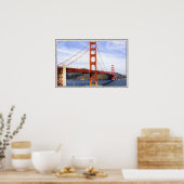 Golden Gate Bridge Poster (Küche)