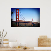 Golden Gate Bridge Poster (Küche)