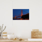 Golden Gate Bridge Poster (Küche)