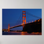 Golden Gate Bridge Poster (Vorne)