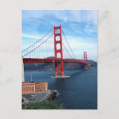 Golden Gate Bridge Postkarte (Vorderseite)