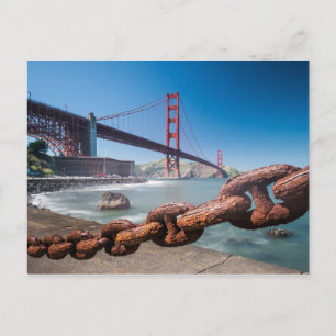 Golden Gate Bridge Postkarte