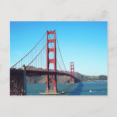 Golden Gate Bridge Postkarte (Vorderseite)