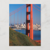 Golden Gate Bridge Postkarte (Vorderseite)
