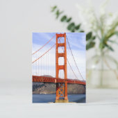 Golden Gate Bridge Postkarte (Stehend Vorderseite)