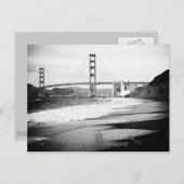Golden Gate Bridge Postkarte (Vorne/Hinten)