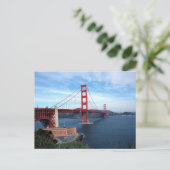 Golden Gate Bridge Postkarte (Stehend Vorderseite)