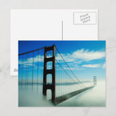 Golden Gate Bridge Postkarte (Vorne/Hinten)