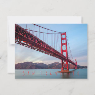 Golden Gate Bridge Postkarte