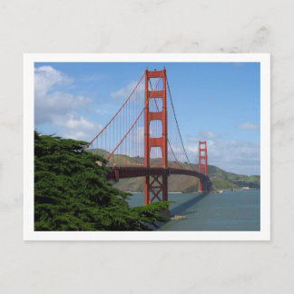 Golden Gate Bridge Postkarte
