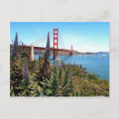Golden Gate Bridge Postkarte (Vorderseite)