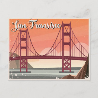 Golden Gate Bridge Postkarte