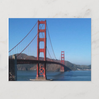 Golden Gate Bridge Postkarte