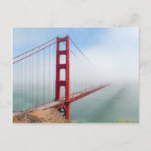 Golden Gate Bridge Postkarte (Vorderseite)