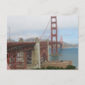 Golden Gate Bridge Postkarte (Vorderseite)