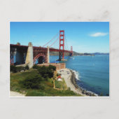Golden Gate Bridge Postkarte (Vorderseite)
