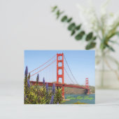 Golden Gate Bridge Postkarte (Stehend Vorderseite)