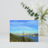 Golden gate bridge-Postkarte Postkarte (Stehend Vorderseite)