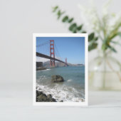 Golden gate bridge-Postkarte Postkarte (Stehend Vorderseite)