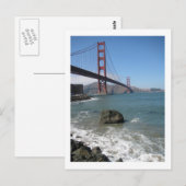 Golden gate bridge-Postkarte Postkarte (Vorne/Hinten)