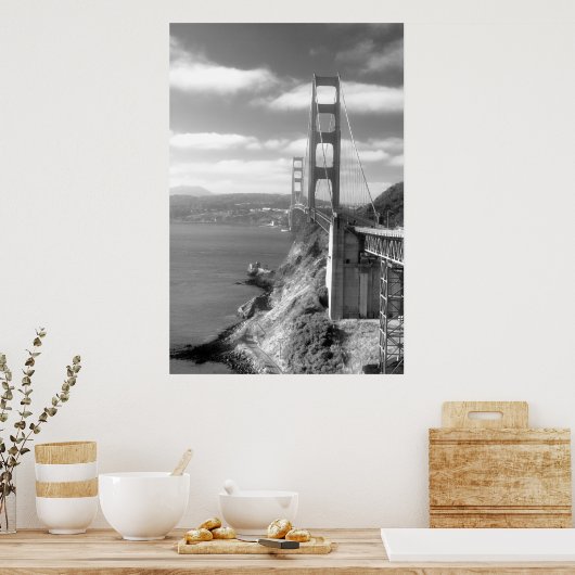 Golden Gate Bridge Print/Poster Poster (Küche)