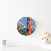 Golden Gate Bridge Runde Wanduhr (Zuhause)
