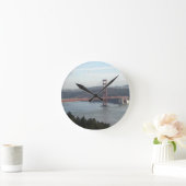 Golden Gate Bridge Runde Wanduhr (Zuhause)