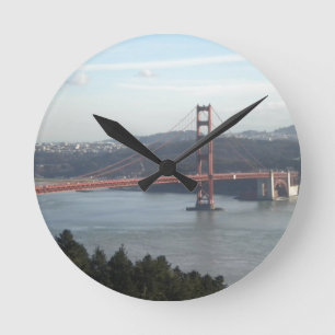 Golden gate bridge runde wanduhr