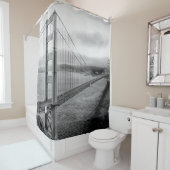 Golden Gate Bridge San Francisco Bay Pazifik Duschvorhang (Beispiel)