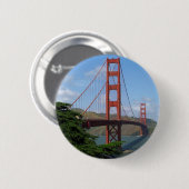 Golden gate bridge, San Francisco Button (Vorne & Hinten)