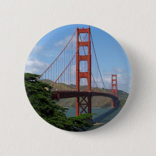 Golden gate bridge, San Francisco Button