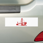 Golden gate bridge - San Francisco, CA Autoaufkleber (Auf Auto)