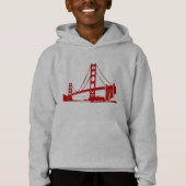 Golden gate bridge - San Francisco, CA Hoodie (Vorderseite)