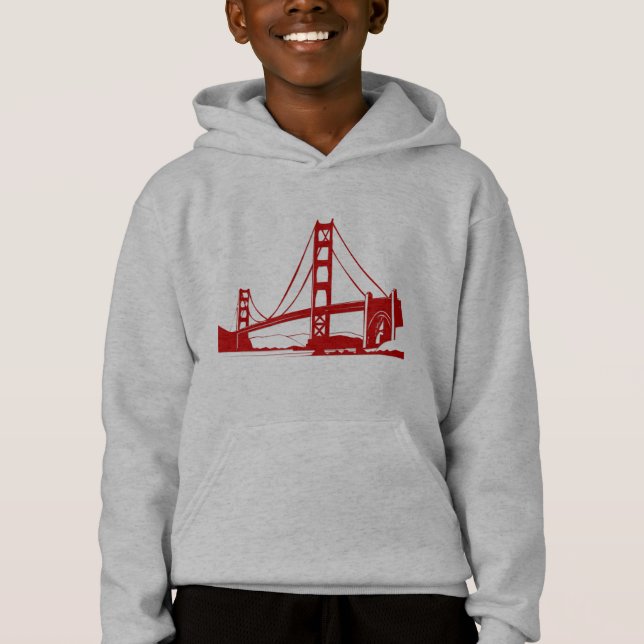 Golden gate bridge - San Francisco, CA Hoodie (Vorderseite)
