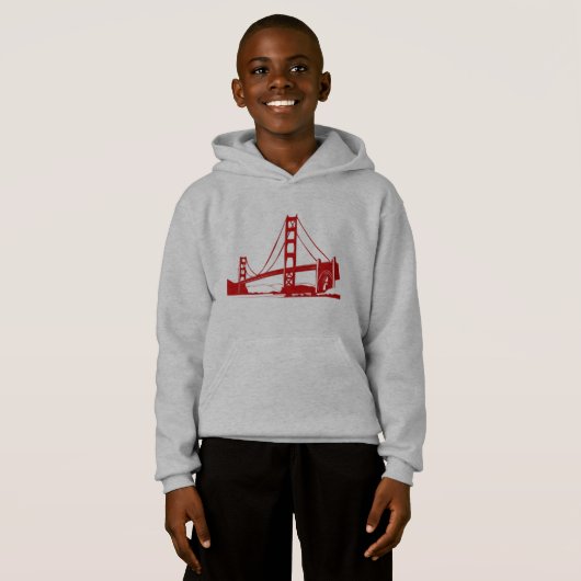 Golden gate bridge - San Francisco, CA Hoodie (Vorne ganz)