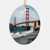 Golden gate bridge San Francisco CA Keramikornament (Rechts)