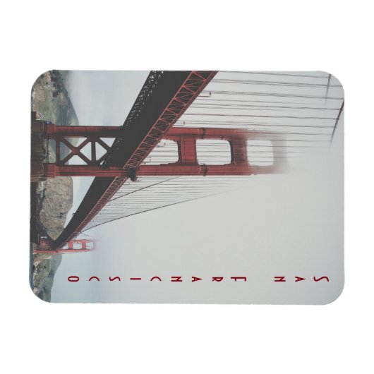 Golden Gate Bridge, San Francisco, CA Magnet (Horizontal)