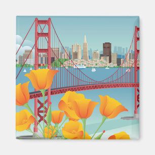 Golden Gate Bridge San Francisco, CA Magnet