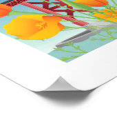 Golden Gate Bridge | San Francisco, CA Poster (Ecke)