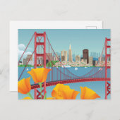 Golden Gate Bridge | San Francisco, CA Postkarte (Vorne/Hinten)